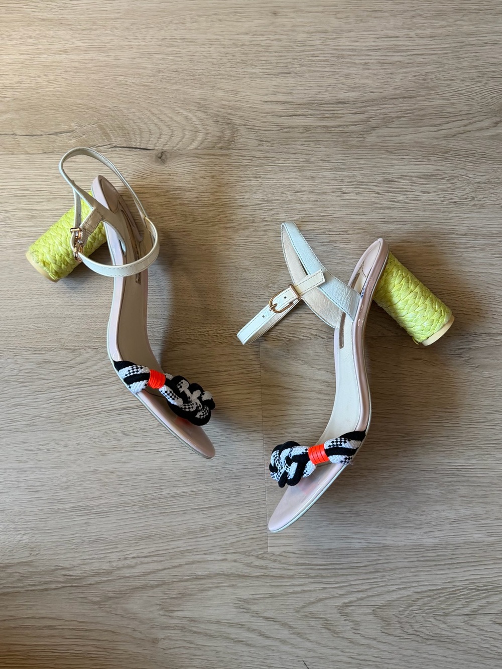 Sophia Webster color block heels
